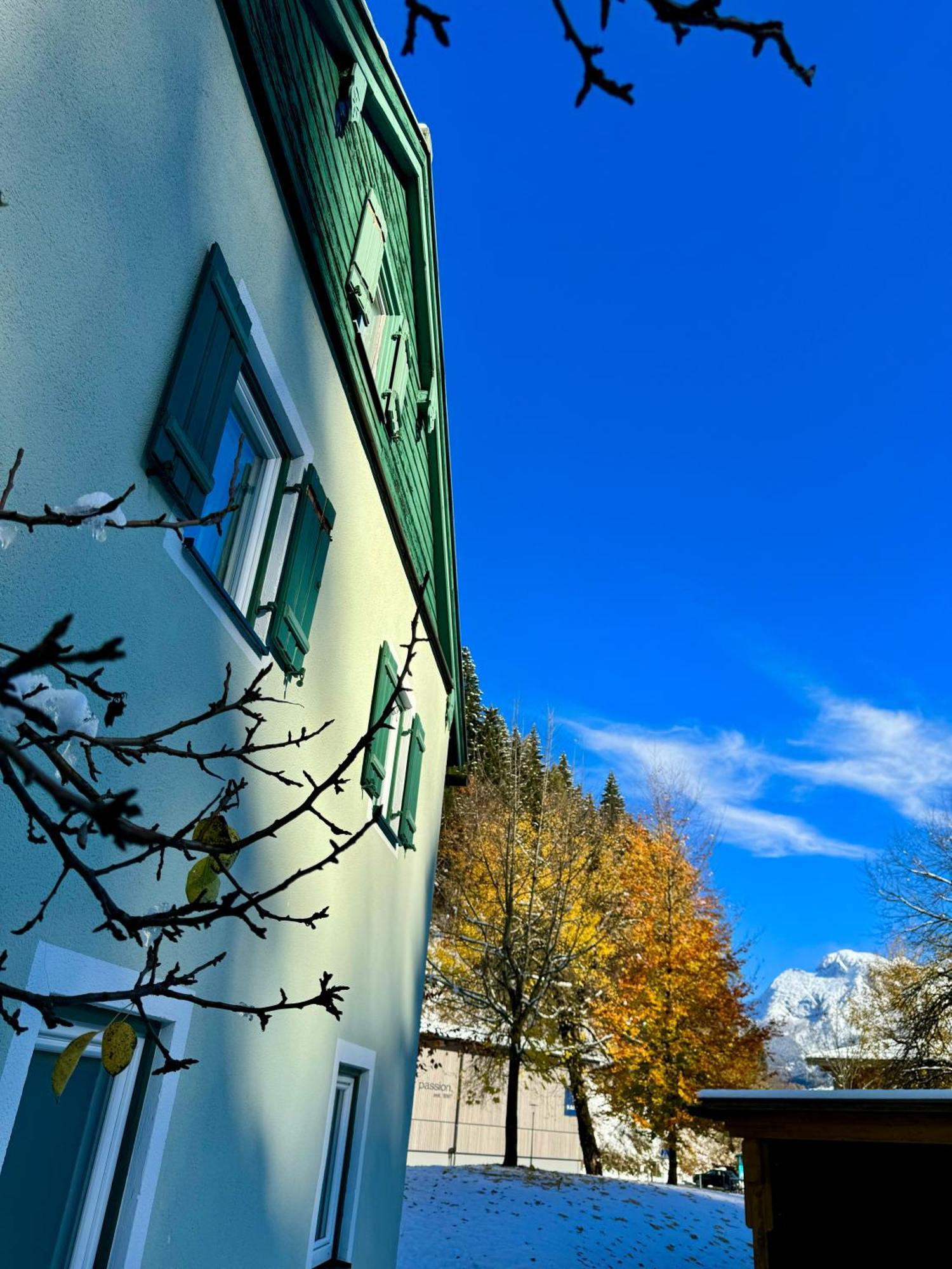 Ferienwohnung Saunahaus Annaberg im Lammertal Buitenkant foto
